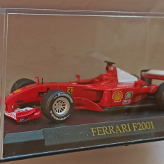 Macheta Ferrari F2001 Formula 1 2001 (Michael Schumacher) - Altaya 1/43 F1