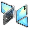 Husa MagSafe pentru Samsung Galaxy Z Flip7 F766, Spigen, Ultra Hybrid Pro Neo One, Transparenta