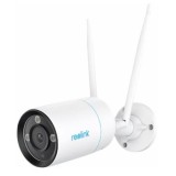 Camera Wi-Fi 6 Reolink, 4K 8MP, Lentila 4mm, Dual Light 30m, Microfon, Difuzor, IP67 - W330 SafetyGuard Surveillance