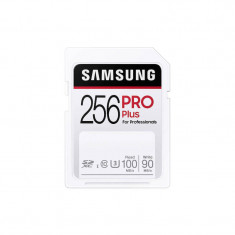 Card Samsung PRO Plus SDXC 256GB Full SD 100MB/s UHS-I U3 foto