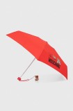 Moschino umbrela culoarea rosu, 8061 SUPERMINIA