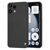 Husa silicon Nothing Phone (3a) Lite Asteroid GSM SoftFlex, negru