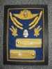 PANOU CU SET COMPLET DE EPOLETI, PETLITE, COIFURA GENERAL MAIOR AVIATIE,1980, RAR , IM 1.207