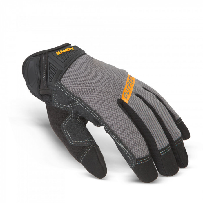 Mănuși mărimea XL &ndash; rezistente la tăiere &ndash; degete utilizabile touchscreen
