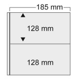5 folii pentru FDC Prima Zi, Universal, cu 2 buzunare de 128 x 185 mm