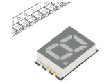 Afişaj LED 7 segmente, RGB, SMD
