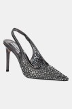 Steve Madden pantofi cu toc Reyes-R culoarea argintiu, 11004734