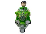 Motocicleta Ben 10 cu Sunete si Lumini, Jucarie Copii +3 Ani