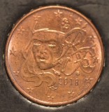 1 euro cent Franta 2018