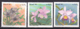 Brazilia 1996 flori orhidee MI 2714-2716 MNH, Nestampilat