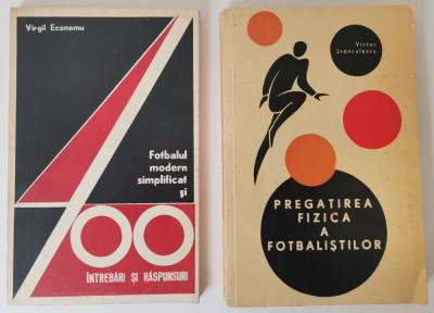 Lot 2 Manuale Fotbal Pregătirea fizica a fotbaliștilor Fotbalul modern foto