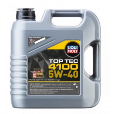 Ulei de motor Liqui Moly Top Tec 4100 5W-40, 4L foto