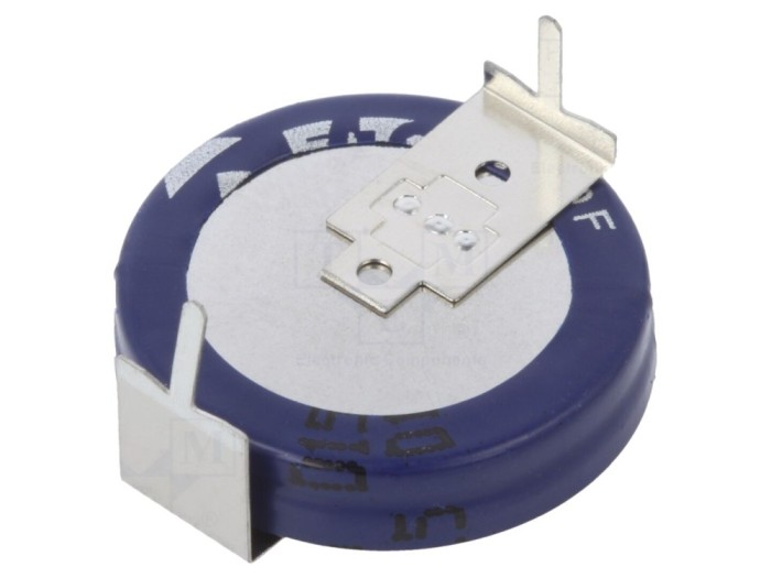 Condensator super 1F 5.5V THT