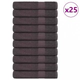 VidaXL Prosoape pentru saună 25 buc Antracit 360 g/m&sup2; 100% bumbac