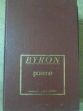 Poeme George Gordon Byron - Editura Junimea 1972, Coperta Cartonata, Carte Poezie Beletristica