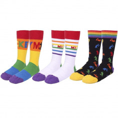 Set Sosete Disney 3-Pack Mickey Pride Collection 40-46