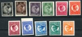 1930 , Lp 86 d , Carol II , Filigran PTT , serie nedantelata - nestampilate , urme sarniera