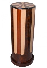 Postament Art Deco din lemn masiv furniruit cu model CAT017