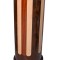 Postament Art Deco din lemn masiv furniruit cu model CAT017