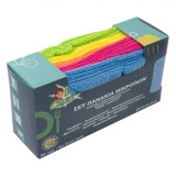 Set Lavete Microfibre, 20 Bucăți, Multicolor, 22.5x22.5cm, Oem