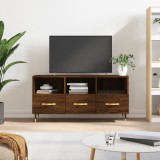 Dulap TV stejar maro 102x36x50 cm, lemn prelucrat