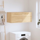 vidaXL Dulap de perete, stejar sonoma, 80x36,5x35 cm, lemn compozit 830063