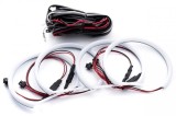 Kit Angel Eyes LED COTTON BMW E65, E66 LCI 2x106mm + 2x131mm