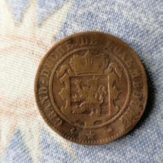 MONEDA 10 centimes 1865 Luxemburg A.