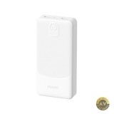 Baterie Externa Dudao K10 10000mAh 12W 2 x USB-A Alba