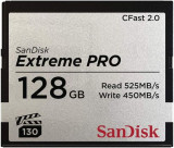 Card de memorie SanDisk Extreme PRO SDCFSP-128G-G46D, CFast 2.0, 128GB