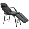 Gossi scaun tratament facial, piele artificiala, 185x78x76 cm, negru