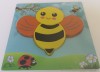 Puzzle din lemn,Albina