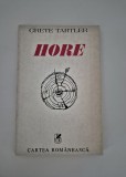 Carte cu autograf Grete Tartler Hore Versuri