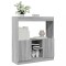 Gossi dulap inalt, gri sonoma, 92x33x100 cm, lemn prelucrat