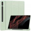 Husa pentru Samsung Galaxy Tab S8 Ultra, Techsuit, Flex Trifold, Verde Matcha