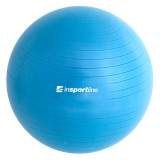 Minge Aerobic inSPORTline Top Ball 75 cm Albastru PVC Antiderapant Suporta 600kg