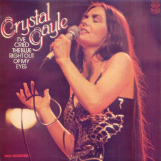 VINIL Crystal Gayle ‎– I've Cried The Blue Right Out Of My Eyes (VG++)