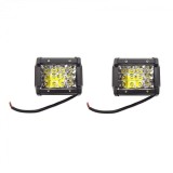 Set 2 Proiectoare LED, 36W per proiector, 12 Leduri, Universal