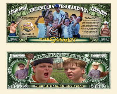 !!! SUA = FANTASY NOTE (TJ6) = FILMUL &amp;#039;&amp;#039; THE SANDLOT ,, - 2020 - UNC foto