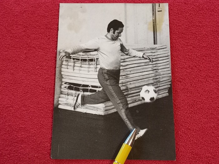 Foto fotbal - OCTAVIAN POPESCU antrenorul Nationalei Olimpice a Romaniei-ianuarie 1977