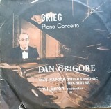 Disc Vinil- Grieg&ndash; Dan Grigore, Cluj-Napoca Philharmonic Orchestra, Emil Simo-Piano Concerto-Electrecord ST-ECE 03590