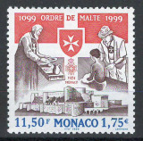 Monaco 1999 2468 MNH - 900 de ani de la Ordinul Suveran al Maltei, Nestampilat