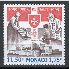 Monaco 1999 2468 MNH - 900 de ani de la Ordinul Suveran al Maltei