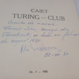 LOT(PLIANT EXPOZITIE+ INVITATIE +CAIET TURING-CLUB) CU SEMNATURA ARH.SIMEON-1980