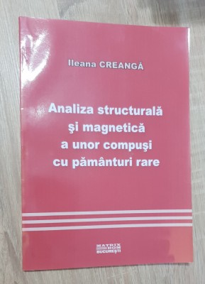 Analiza structurală și magnetică a unor compuși cu păm&amp;acirc;nturi rare-Ileana Creangă foto