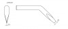 SPI80 237 L&Ouml;TSPITZE MEISSELFORM GEBOGEN, 5,0 MM F&Uuml;R SPI 81 4SPI80237-1 WELLER