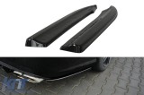 Splittere laterale Maxton Design potrivite pentru bara spate A Design Mercedes E63 W212 2009-2012, negru lucios Performance AutoTuning