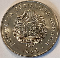 Moneda 25 Bani - ROMANIA, anul 1966 *cod 5345 = UNC foto