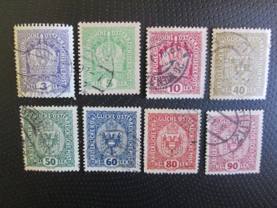 AUSTRIA LOT STAMPILAT=15 foto