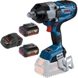 Bosch GDS 18V-1600 HC + 1600A00B8J - Masina de insurubat cu impact patrat 3/4 inch 2200 Nm + Set 2 acumulatori si incarcator Li-Ion 18 V 5 Ah